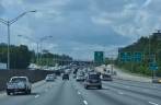 As enormes freeways de Atlanta, na Georgia - EUA